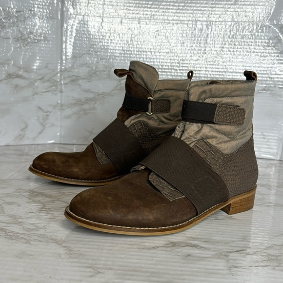 Daniella lehavi ladies wrap around straps ankle boots size 6.5 - Picture 1 of 9